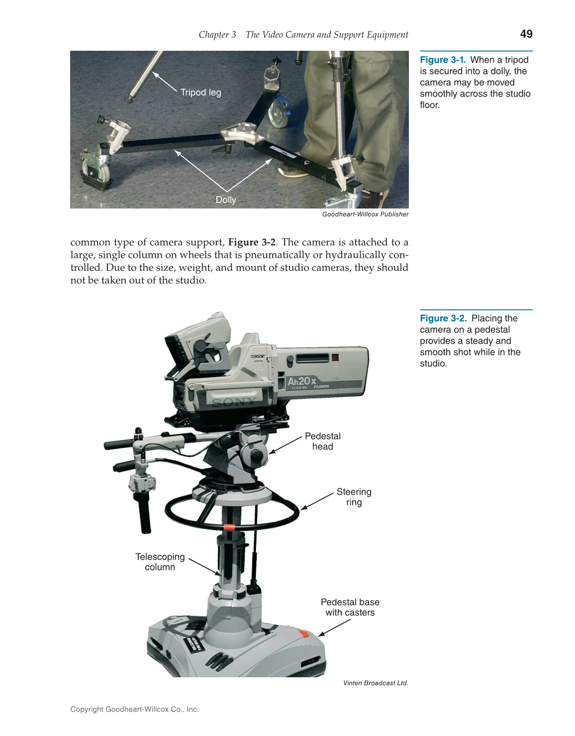 Television Production & Broadcast Journalism, 3rd Edition page 49
