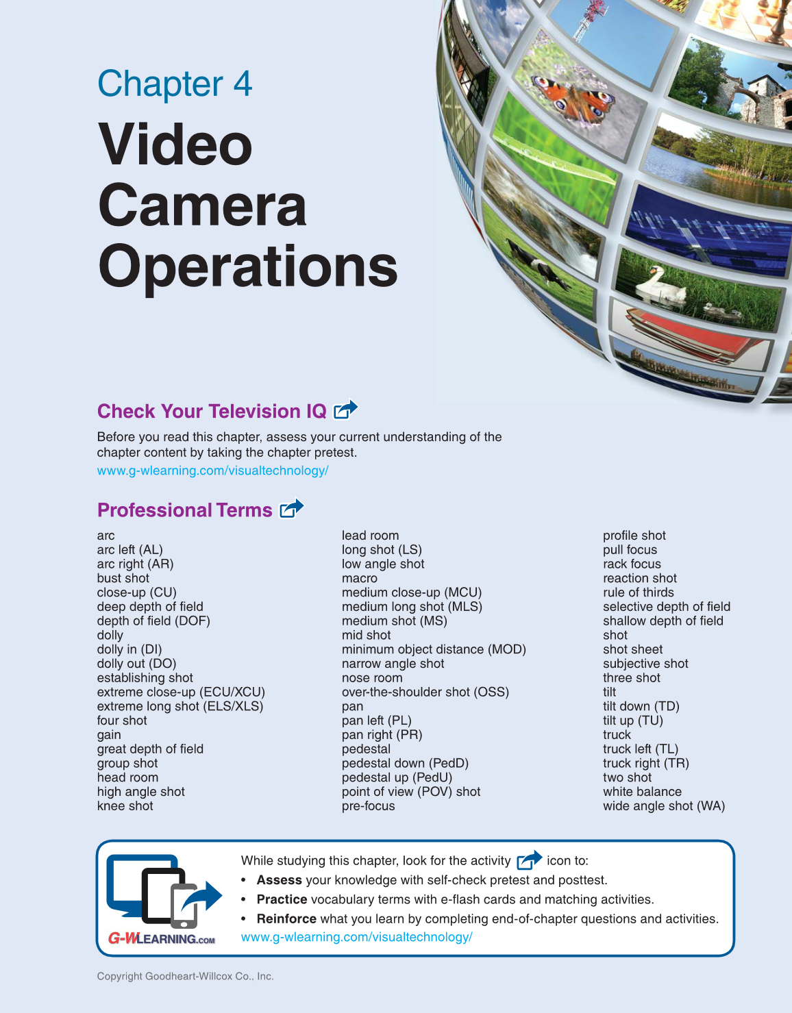 Television Production & Broadcast Journalism, 3rd Edition page 77