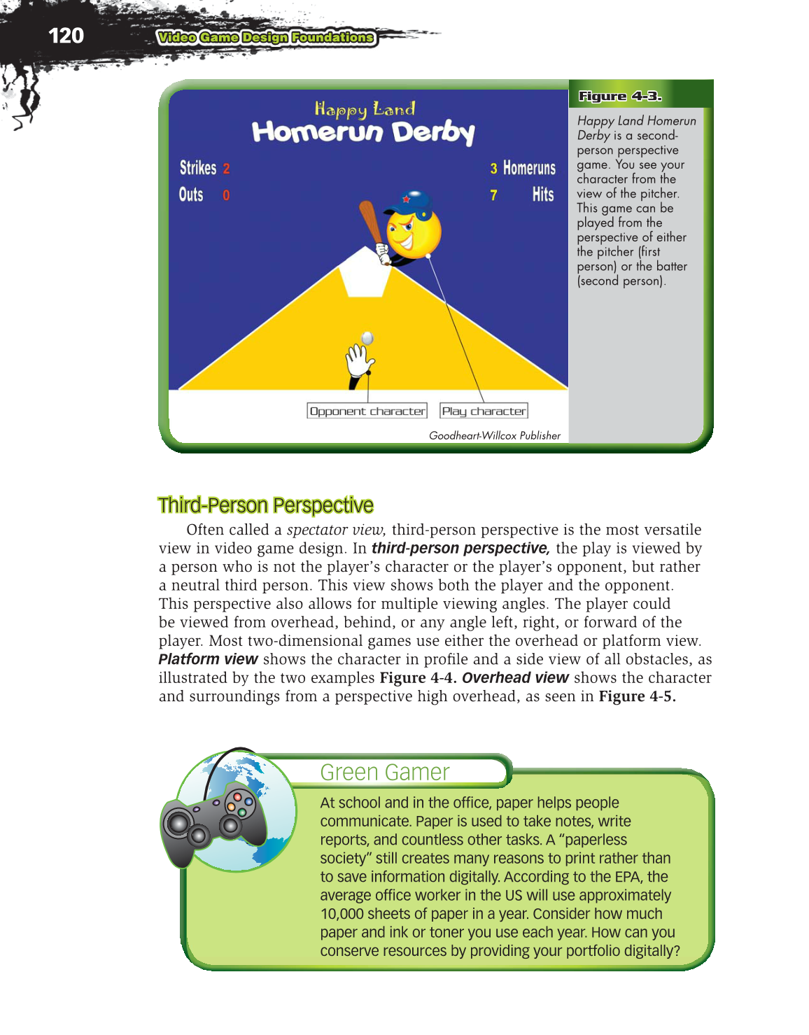 Video Game Design Foundations, 2nd Edition page 120