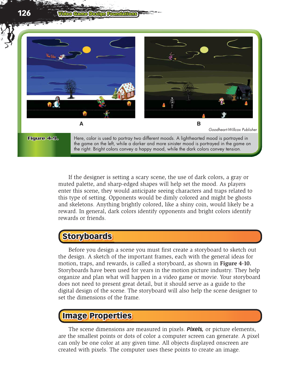Video Game Design Foundations, 2nd Edition page 126