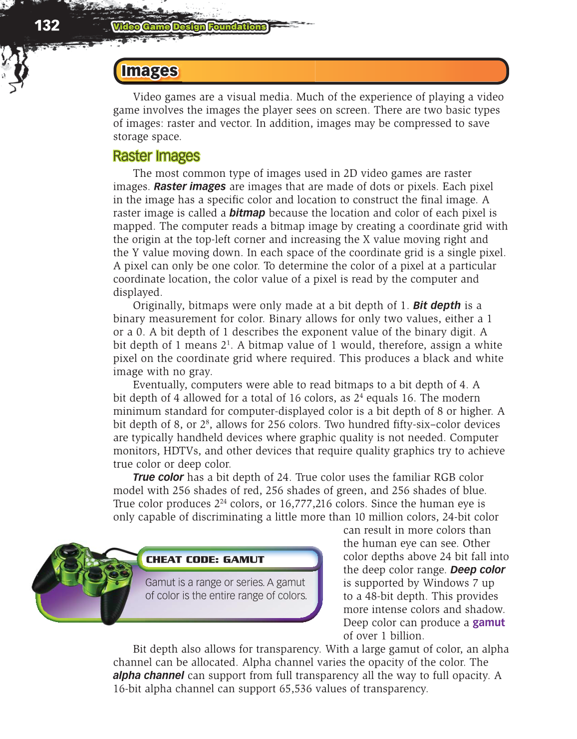 Video Game Design Foundations, 2nd Edition page 132