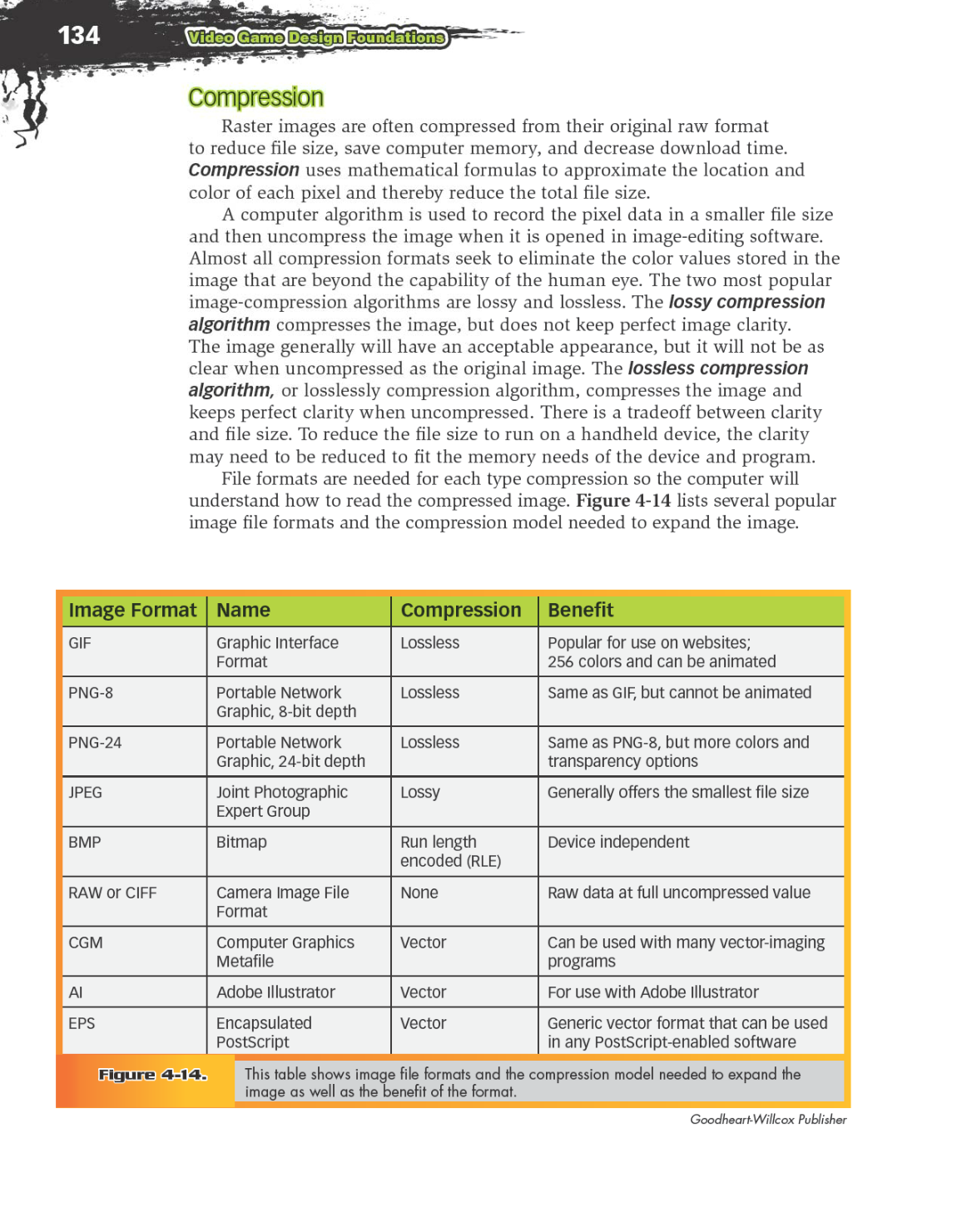 Video Game Design Foundations, 2nd Edition page 134