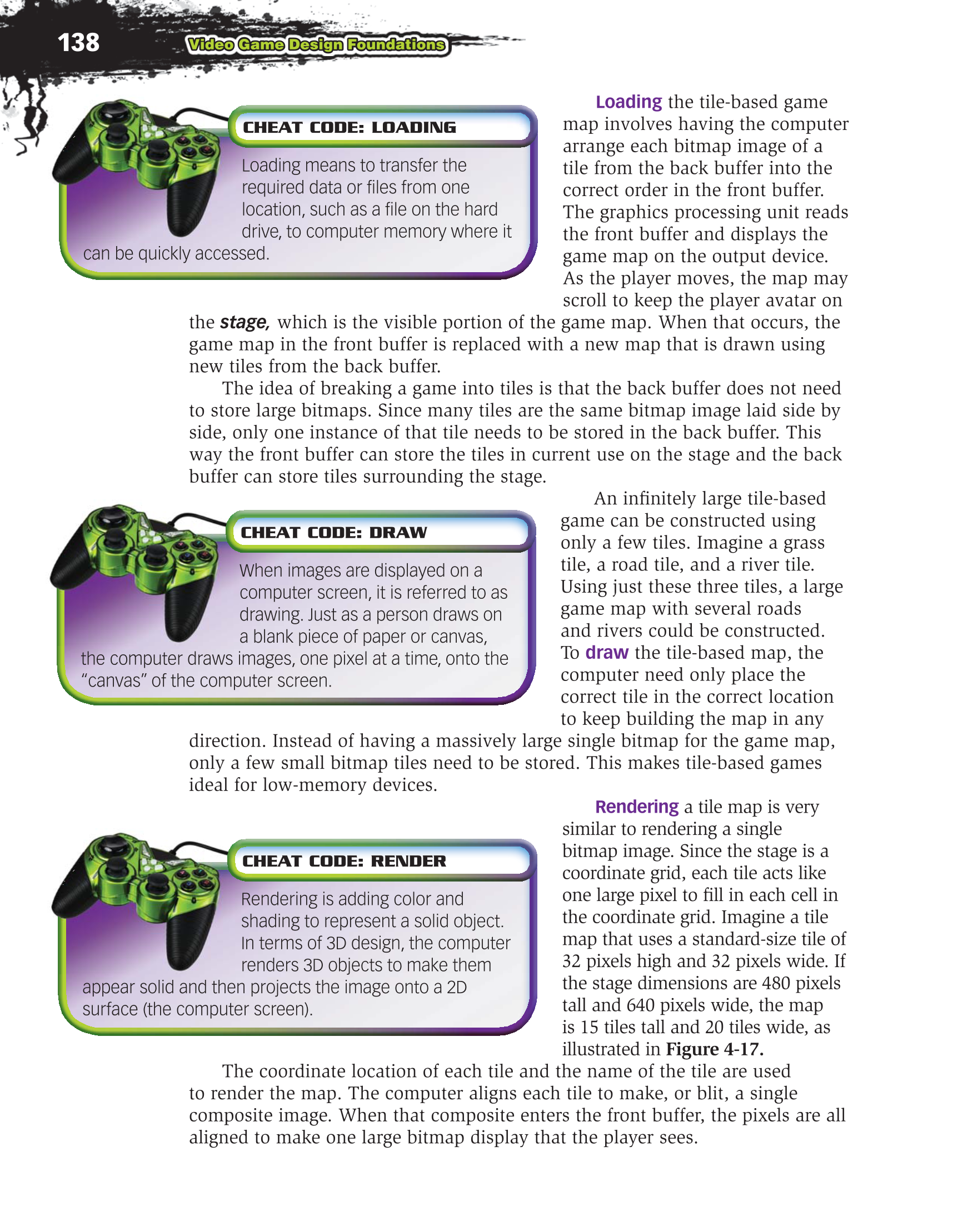 Video Game Design Foundations, 2nd Edition page 138