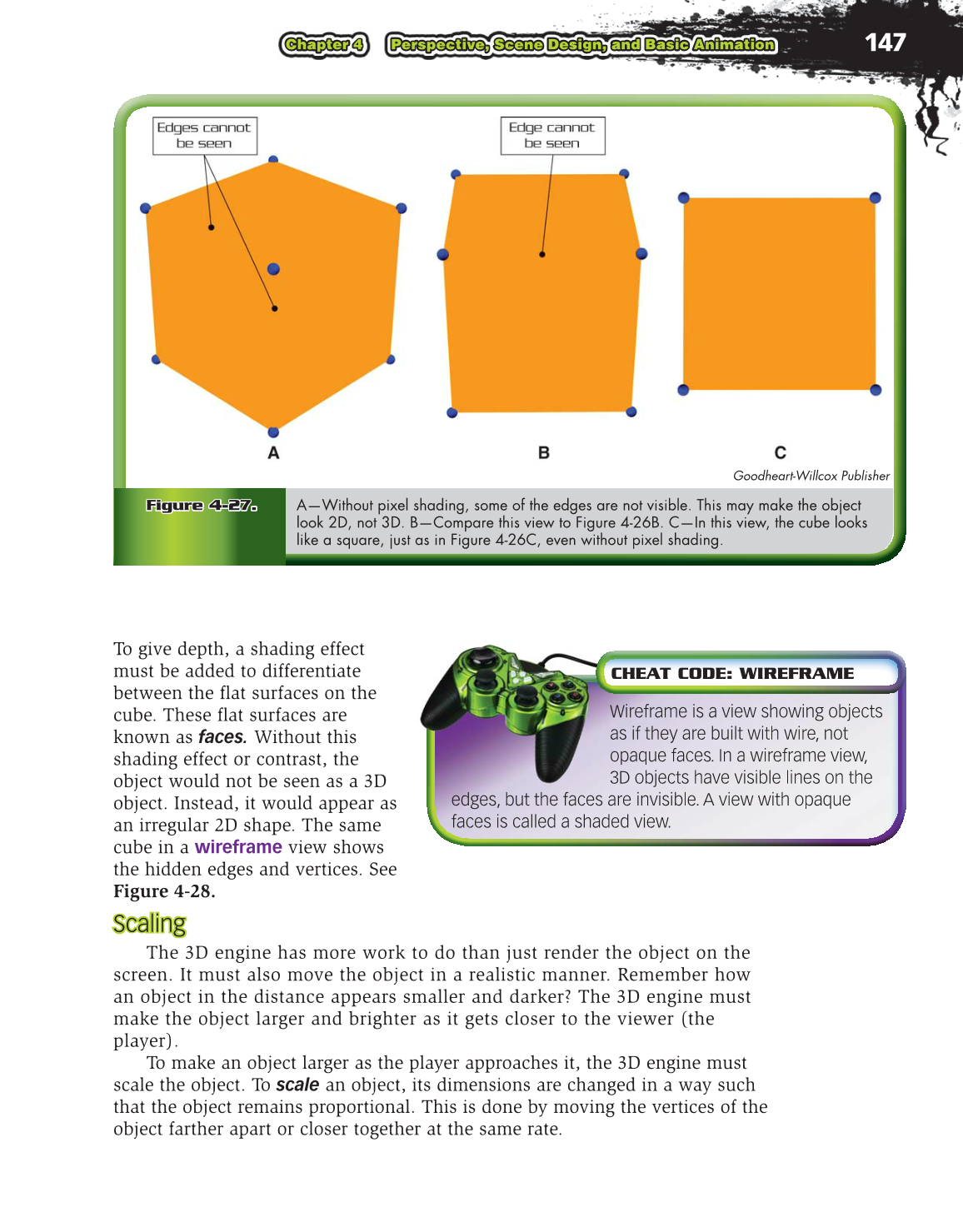 Video Game Design Foundations, 2nd Edition page 147