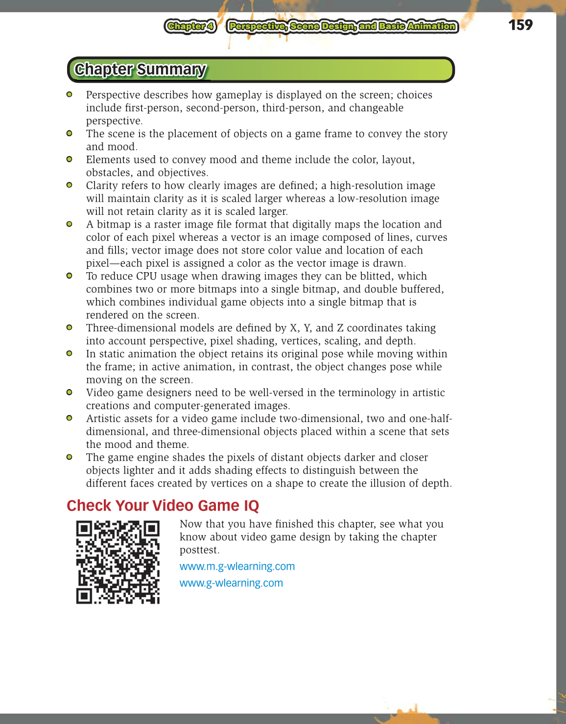 Video Game Design Foundations, 2nd Edition page 159