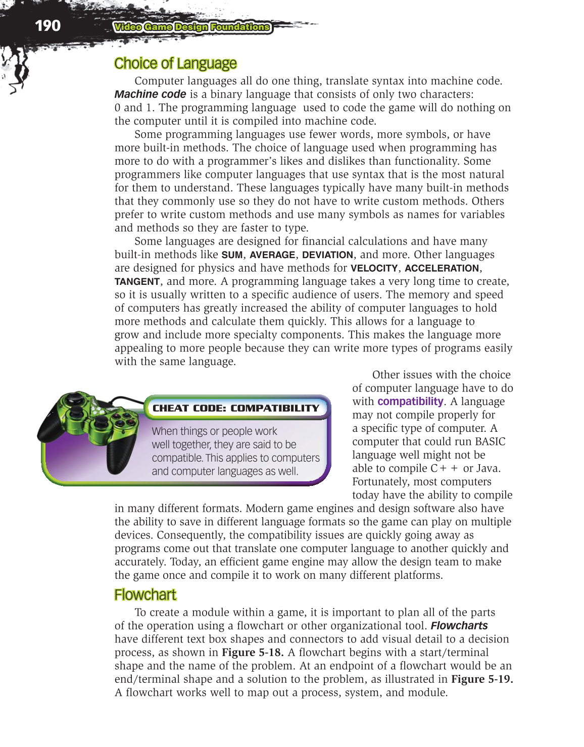 Video Game Design Foundations, 2nd Edition page 190