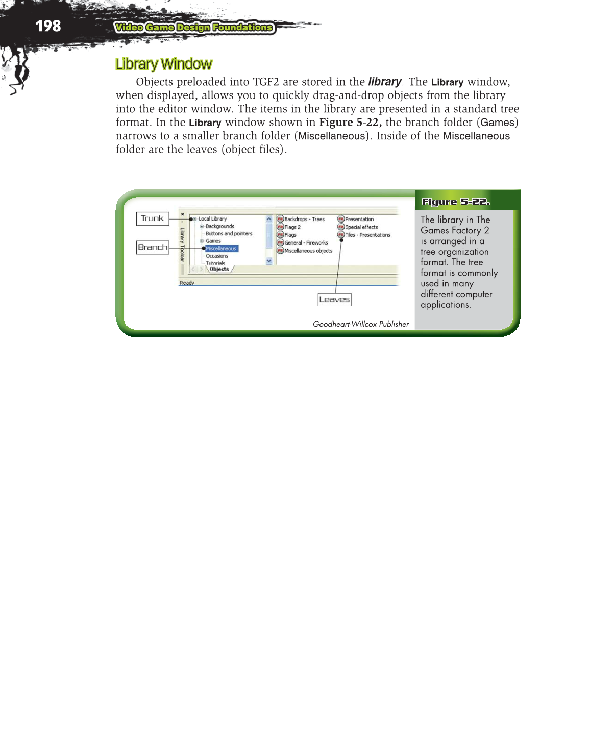 Video Game Design Foundations, 2nd Edition page 198