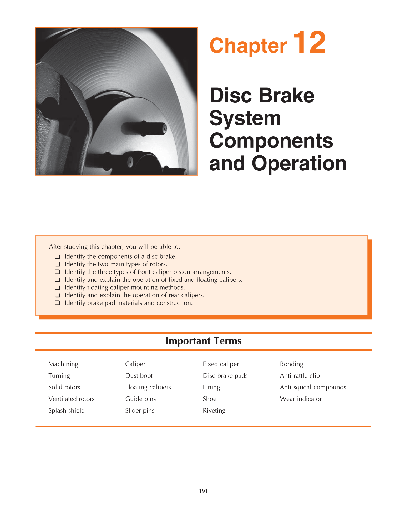 Auto Brakes, 4th Edition page 191