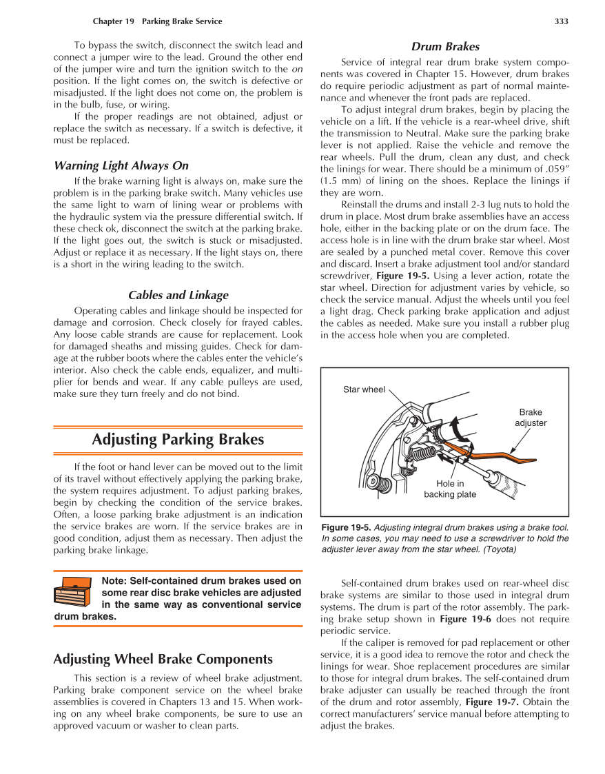Auto Brakes, 4th Edition page 333