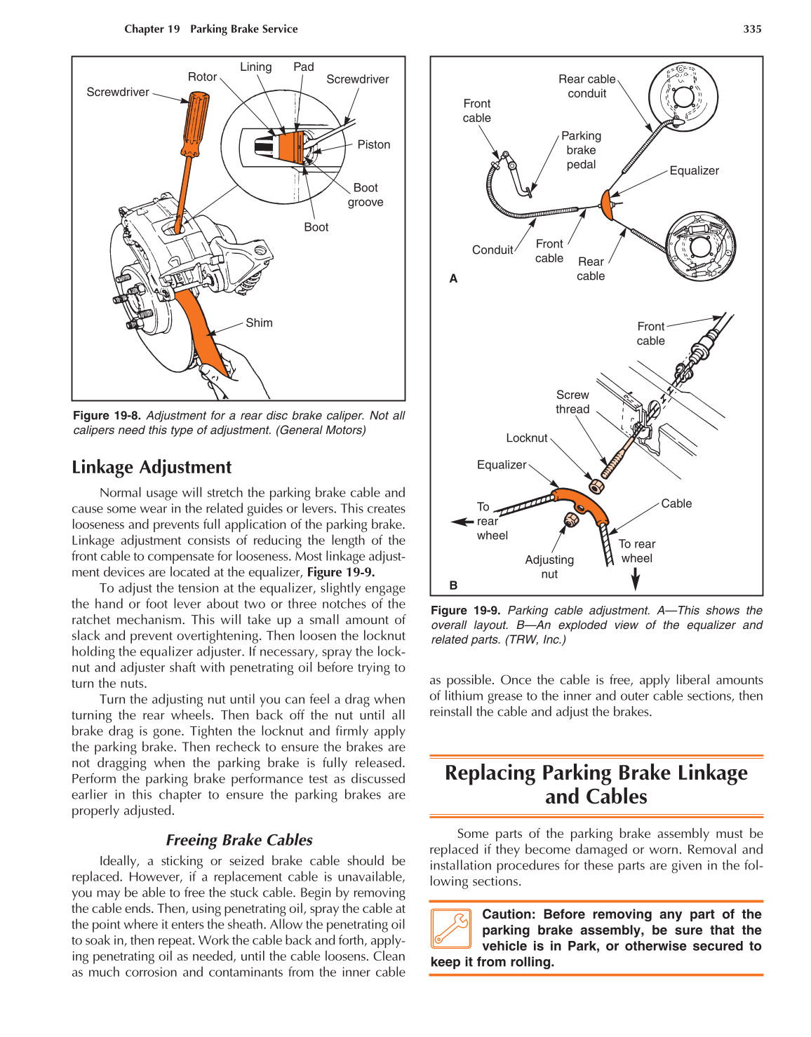 Auto Brakes, 4th Edition page 335
