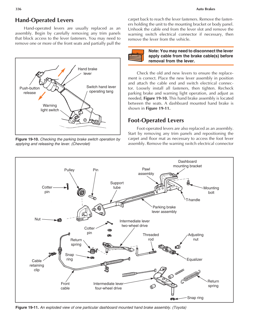 Auto Brakes, 4th Edition page 336