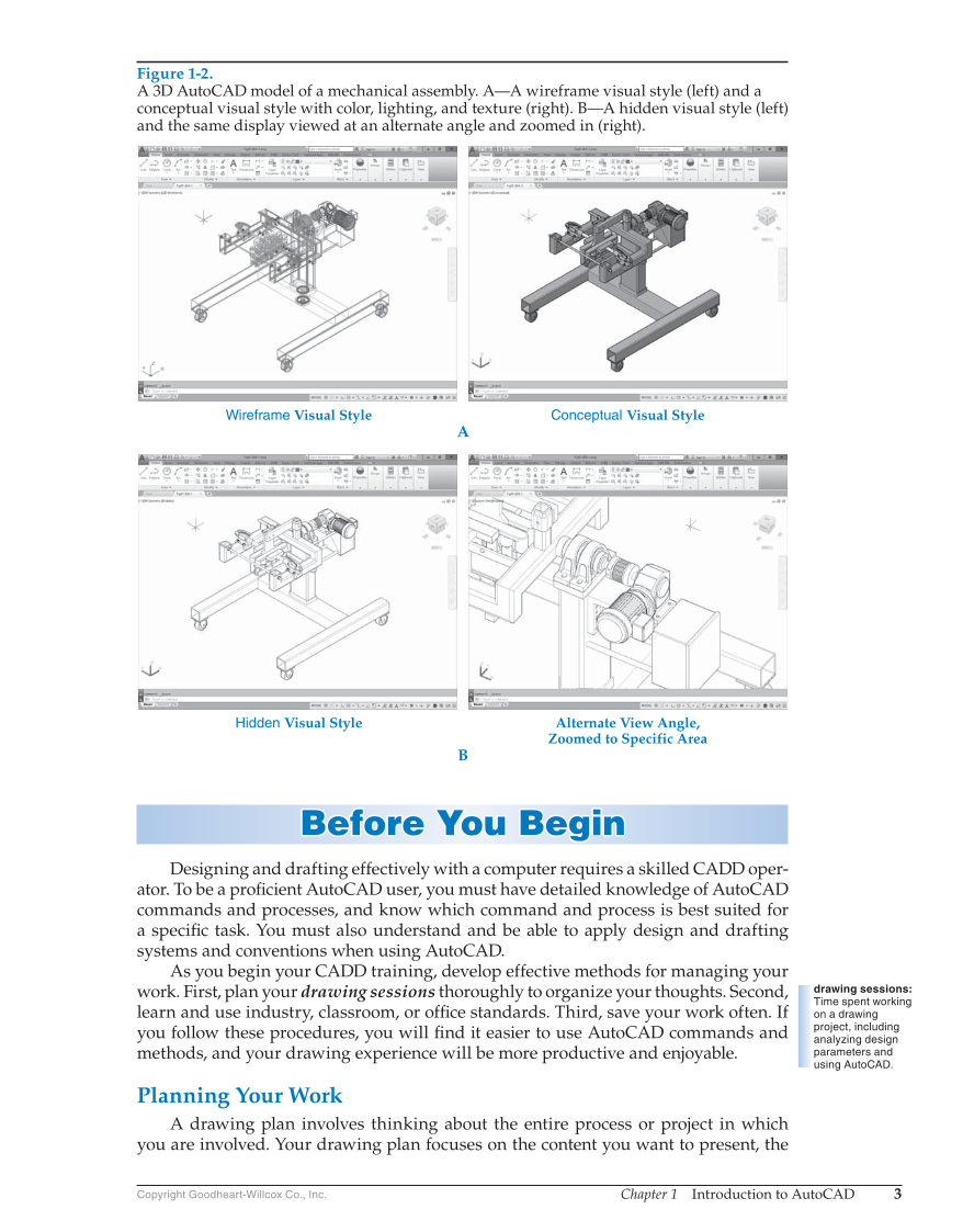 AutoCAD and Its Applications—Basics 2017, 24th Edition page 3