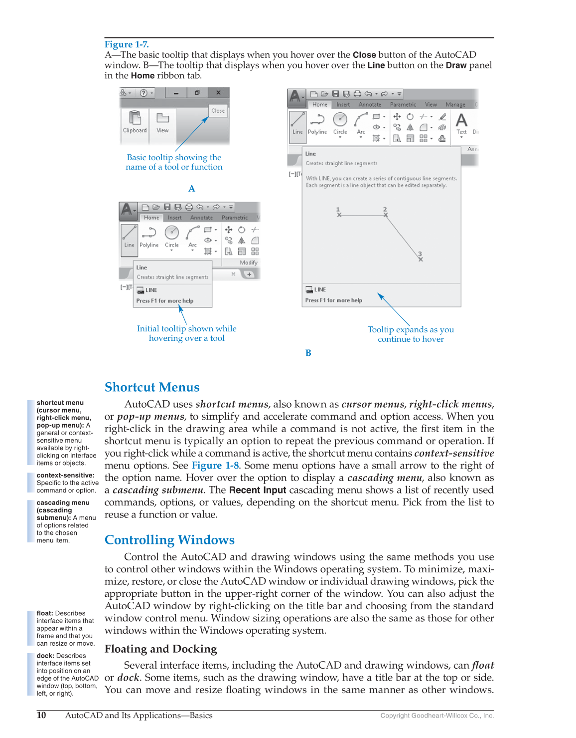 AutoCAD and Its Applications—Basics 2017, 24th Edition page 10
