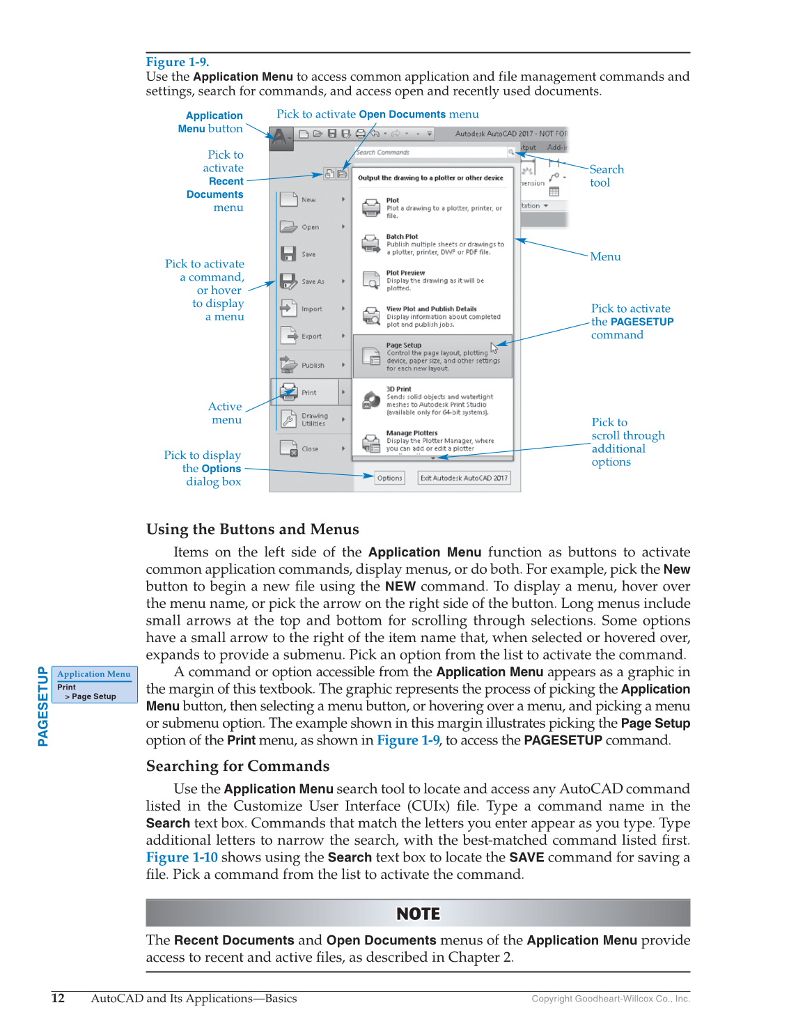 AutoCAD and Its Applications—Basics 2017, 24th Edition page 12