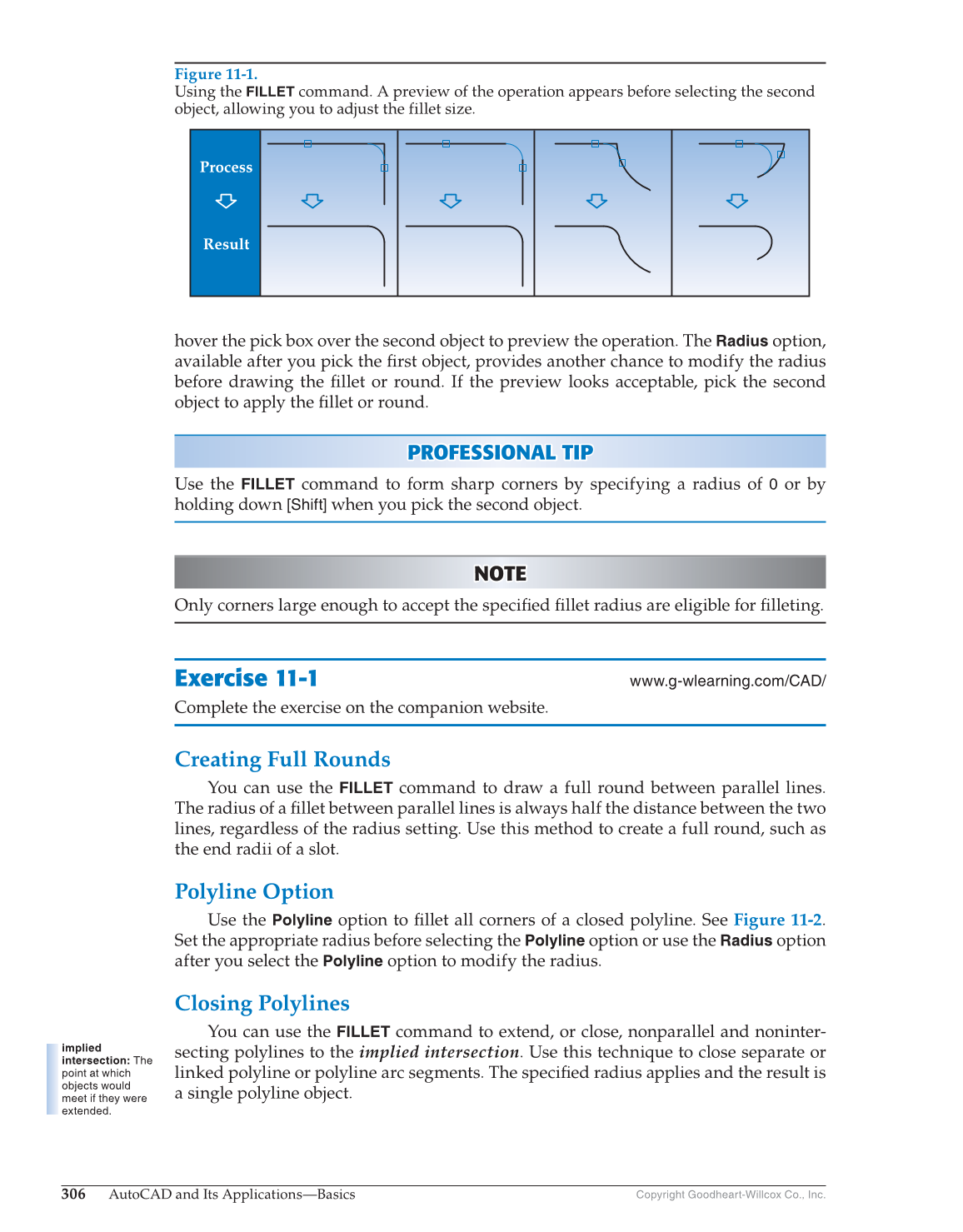 AutoCAD and Its Applications—Basics 2017, 24th Edition page 306