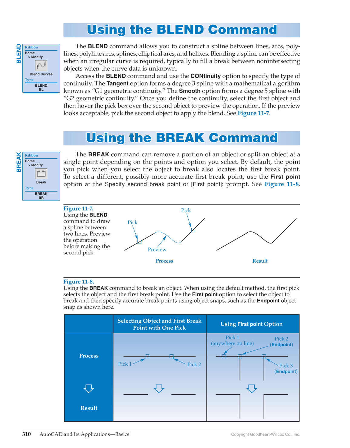 AutoCAD and Its Applications—Basics 2017, 24th Edition page 310