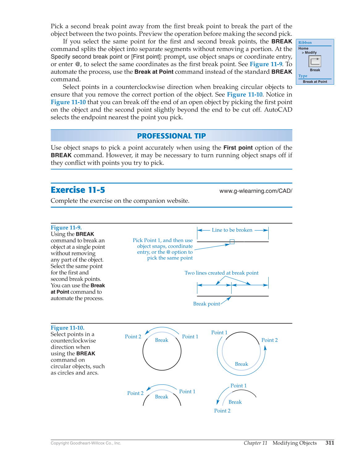 AutoCAD and Its Applications—Basics 2017, 24th Edition page 311