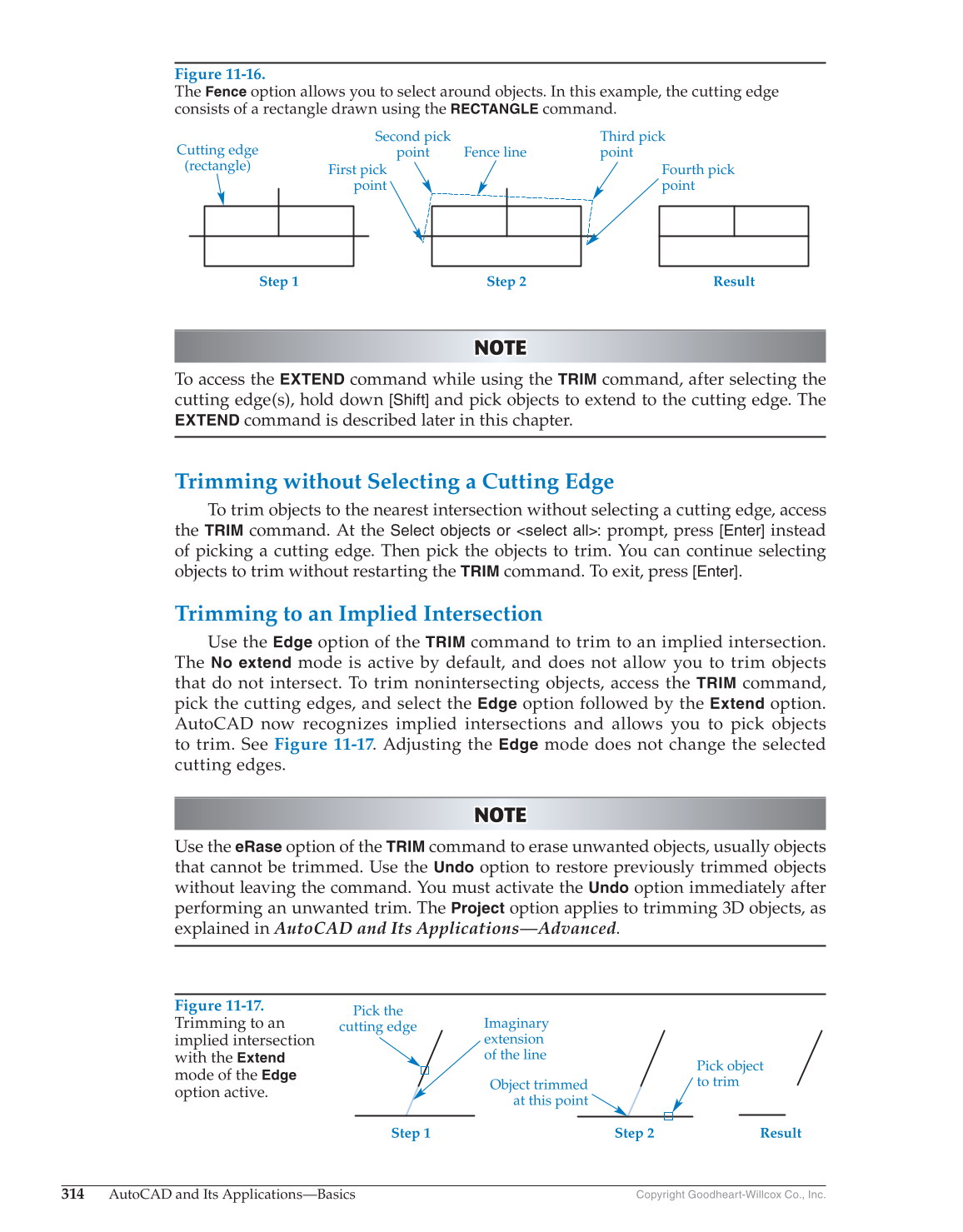 AutoCAD and Its Applications—Basics 2017, 24th Edition page 314