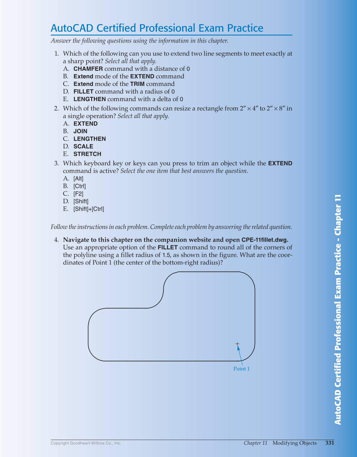 AutoCAD and Its Applications—Basics 2017, 24th Edition page 331