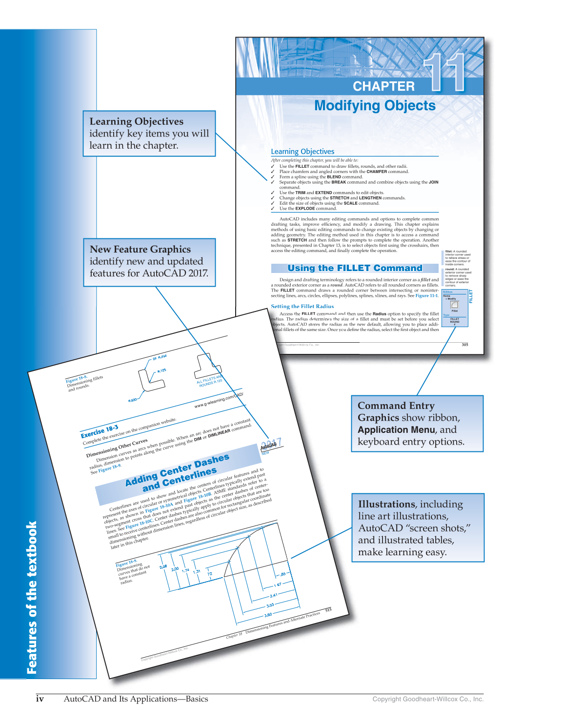AutoCAD and Its Applications—Basics 2017, 24th Edition page iv