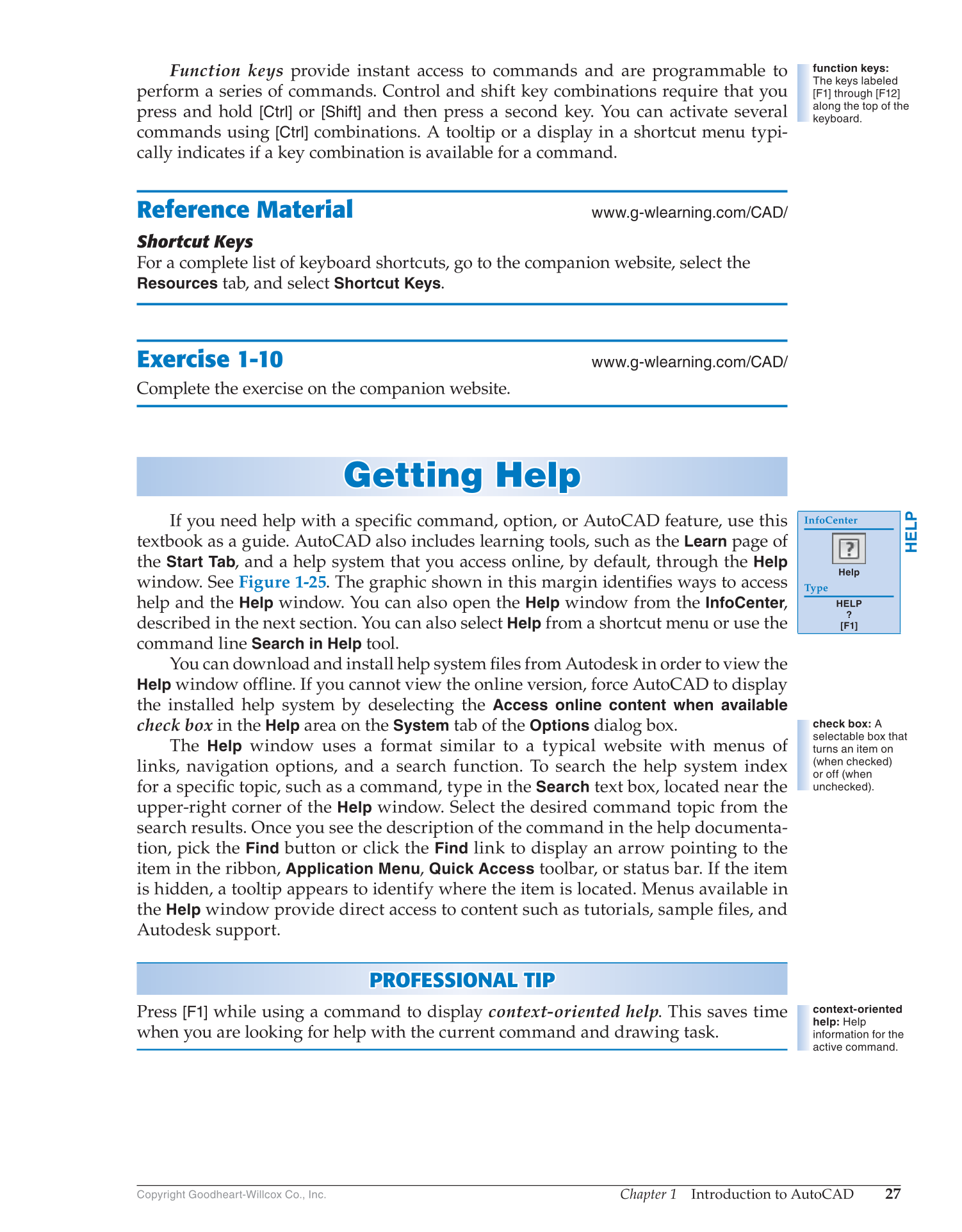 AutoCAD and Its Applications—Basics 2017, 24th Edition page 27