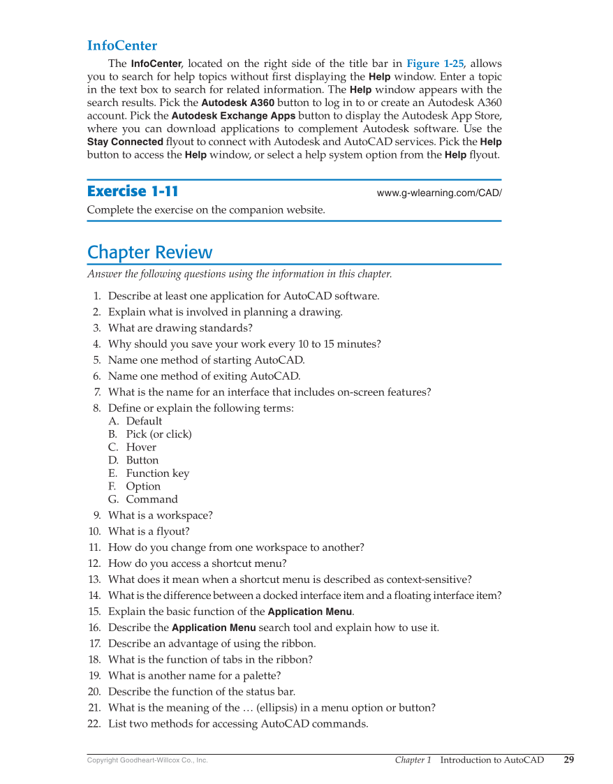 AutoCAD and Its Applications—Basics 2017, 24th Edition page 29
