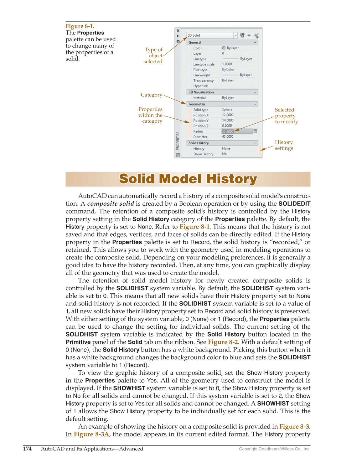 AutoCAD and Its Applications—Advanced 2017, 24th Edition page 174