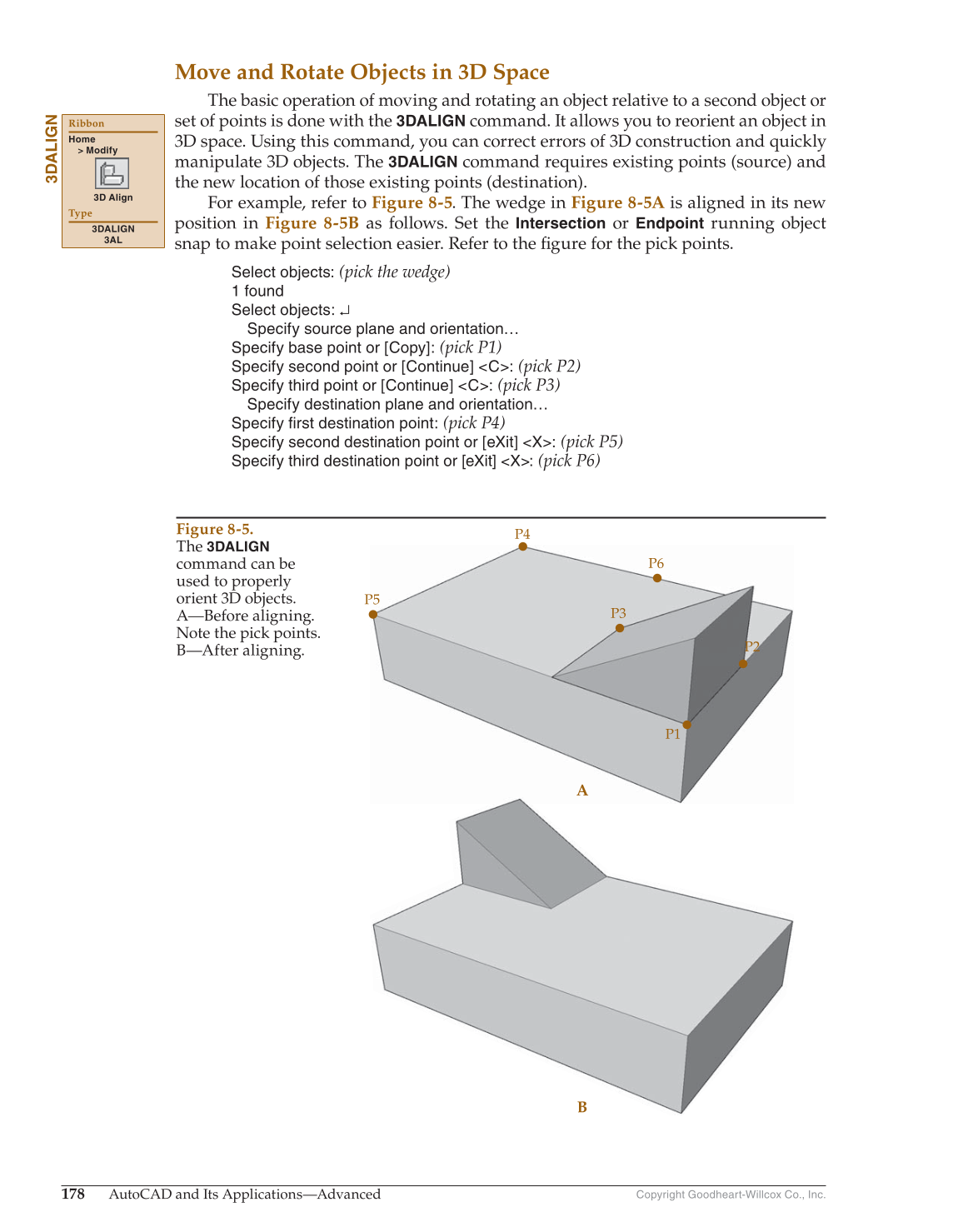 AutoCAD and Its Applications—Advanced 2017, 24th Edition page 178