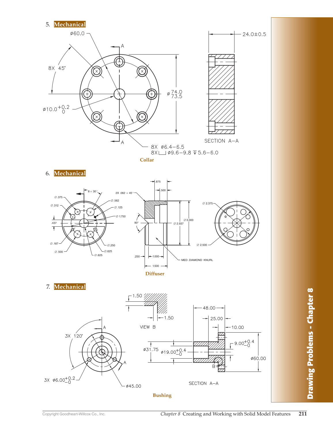 AutoCAD and Its Applications—Advanced 2017, 24th Edition page 211