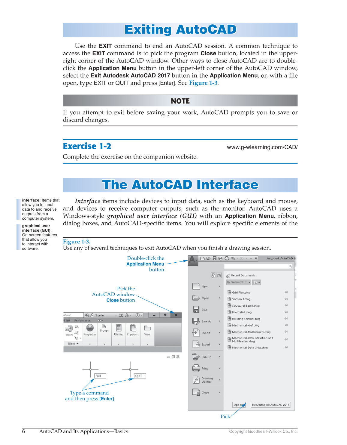 AutoCAD and Its Applications—Comprehensive 2017, 24th Edition page 6