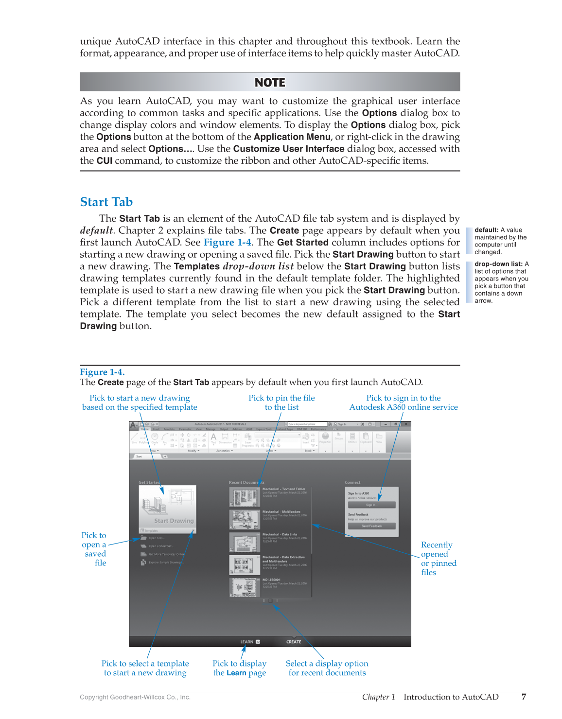 AutoCAD and Its Applications—Comprehensive 2017, 24th Edition page 7