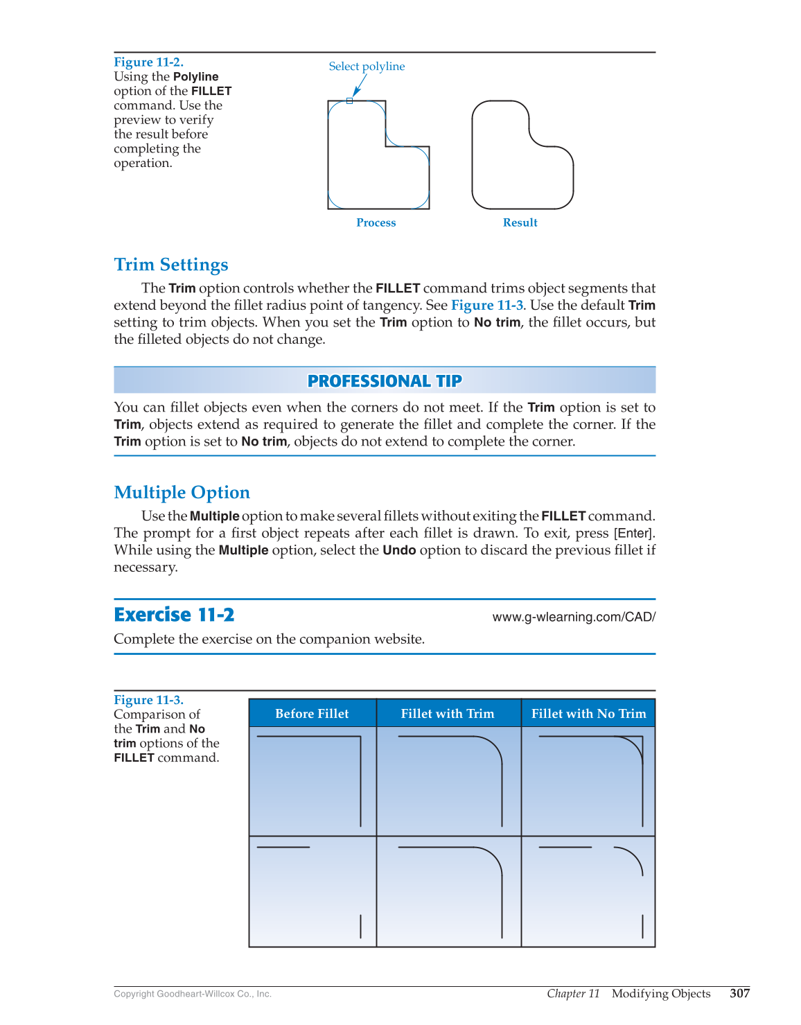 AutoCAD and Its Applications—Comprehensive 2017, 24th Edition page 307