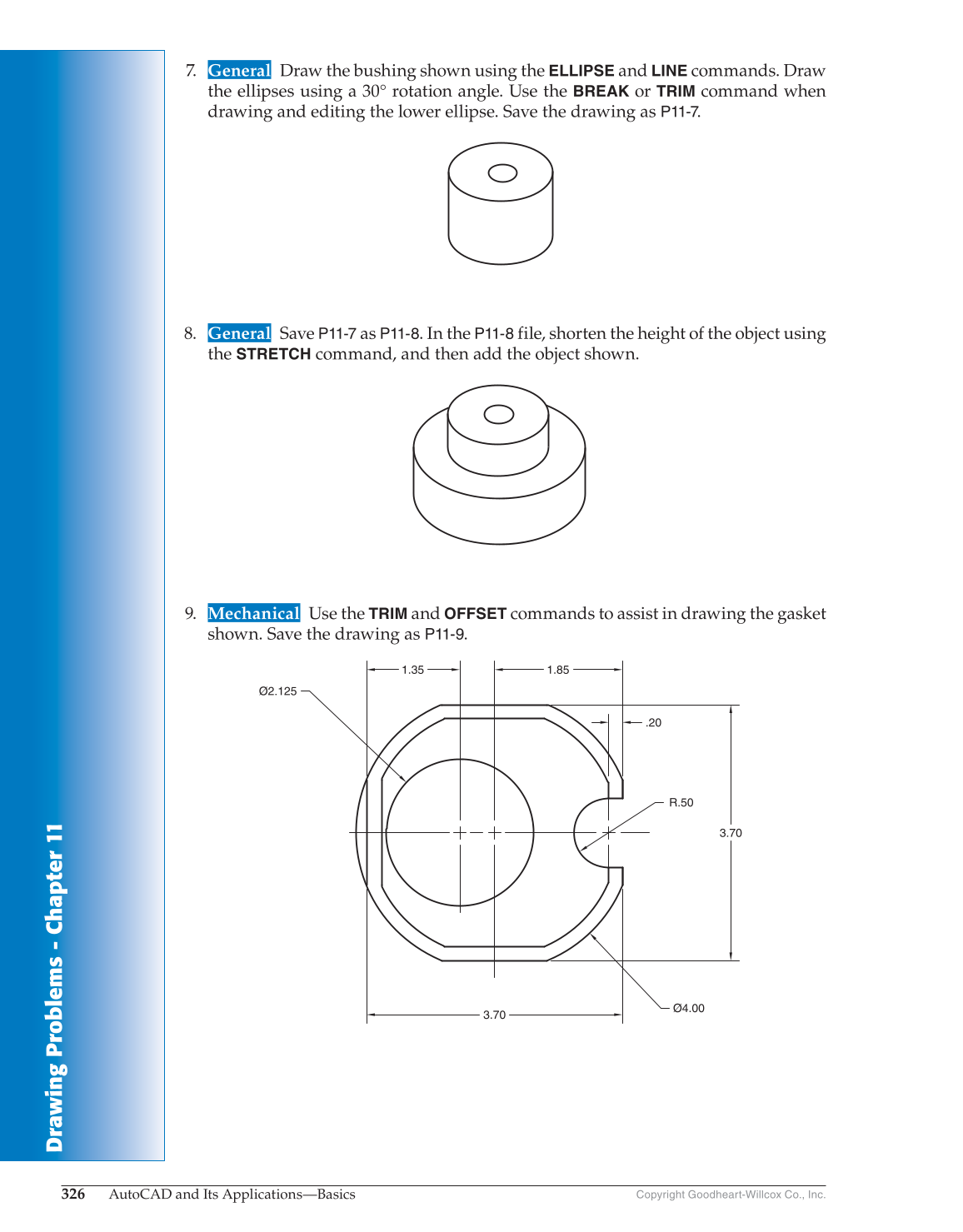 AutoCAD and Its Applications—Comprehensive 2017, 24th Edition page 326