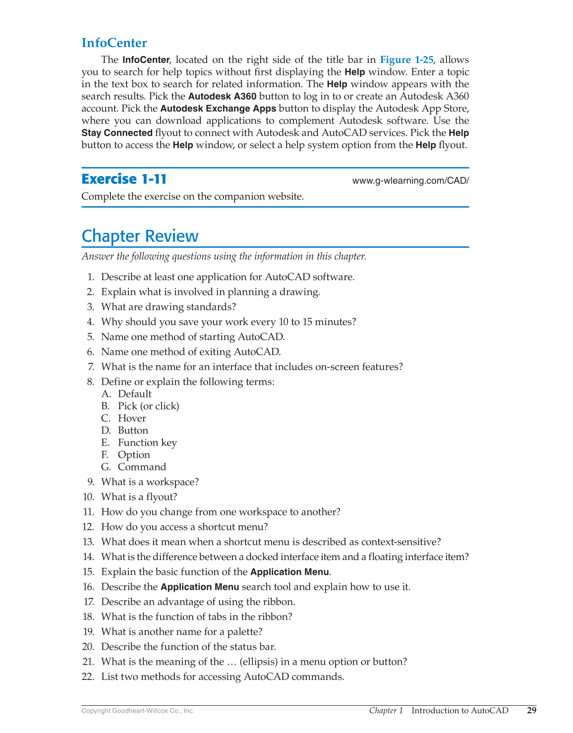 AutoCAD and Its Applications—Comprehensive 2017, 24th Edition page 29
