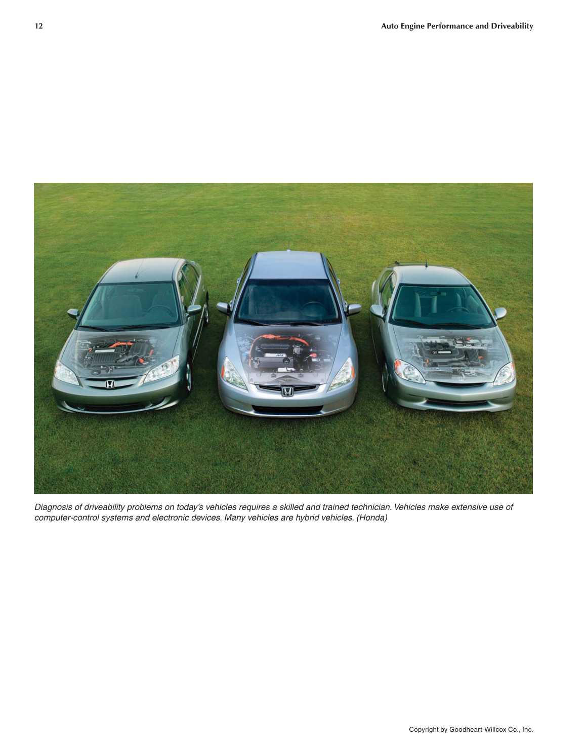 Auto Engine Performance and Driveability, 4th Edition page 12