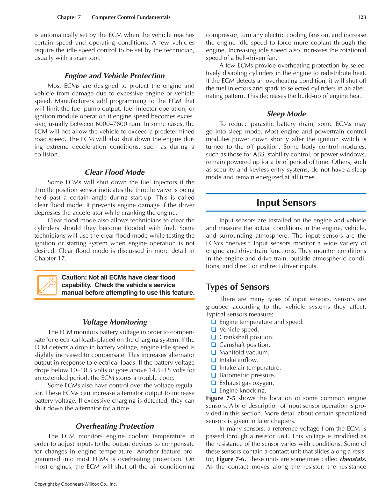 Auto Engine Performance and Driveability, 4th Edition page 123
