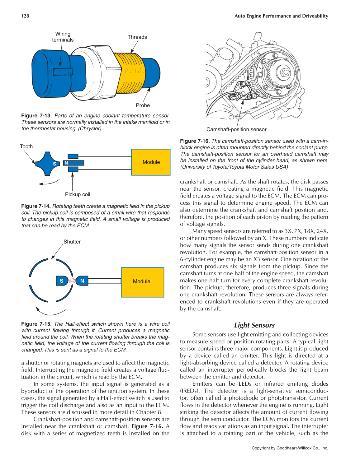 Auto Engine Performance and Driveability, 4th Edition page 128