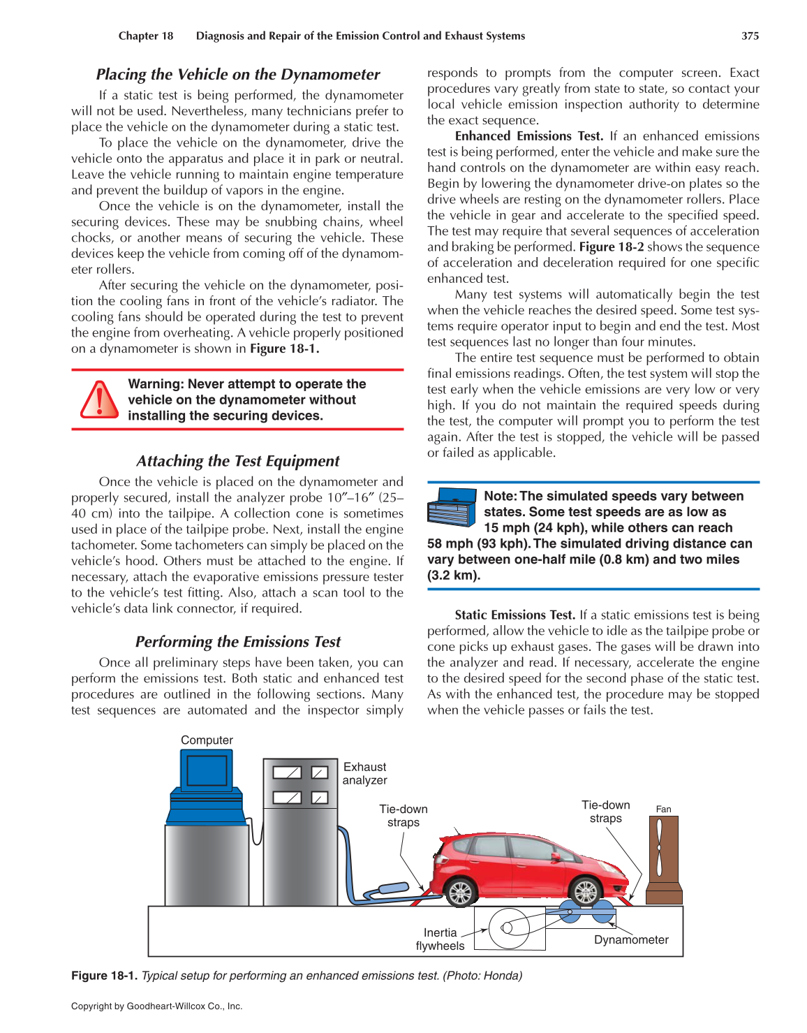 Auto Engine Performance and Driveability, 4th Edition page 375