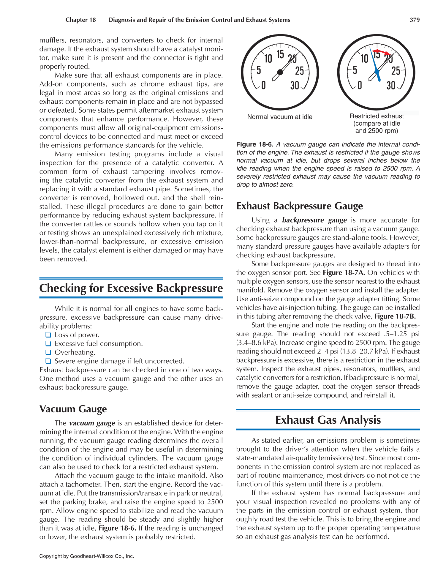 Auto Engine Performance and Driveability, 4th Edition page 379
