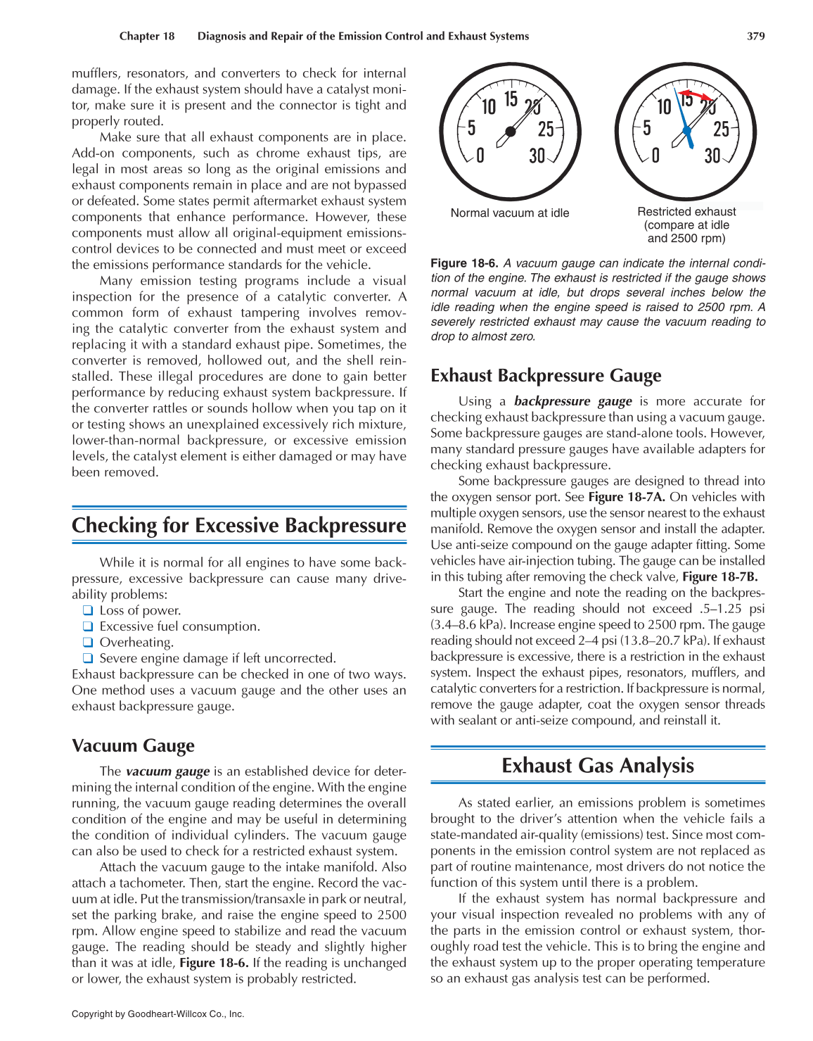 Auto Engine Performance and Driveability, 4th Edition page 379