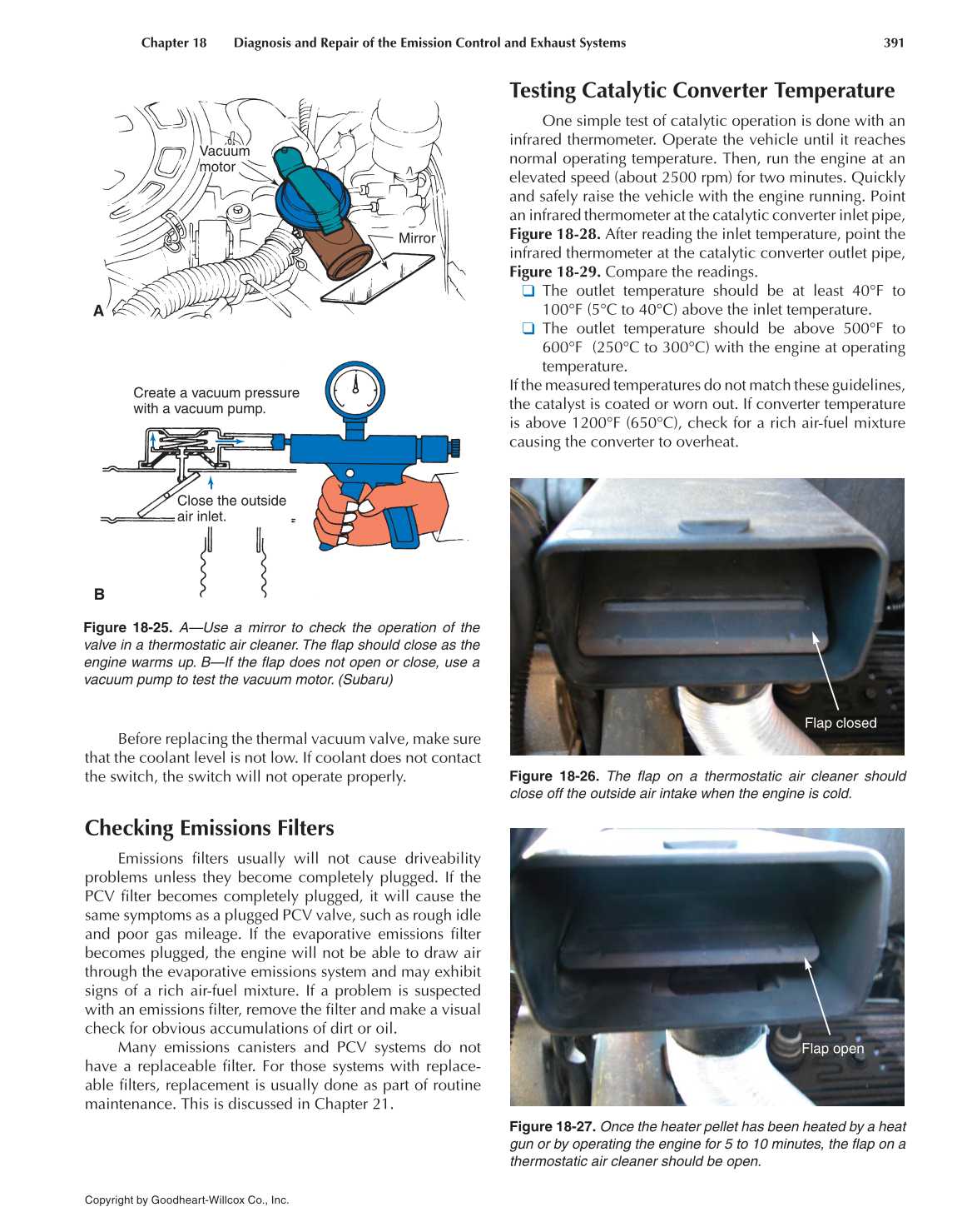 Auto Engine Performance and Driveability, 4th Edition page 391