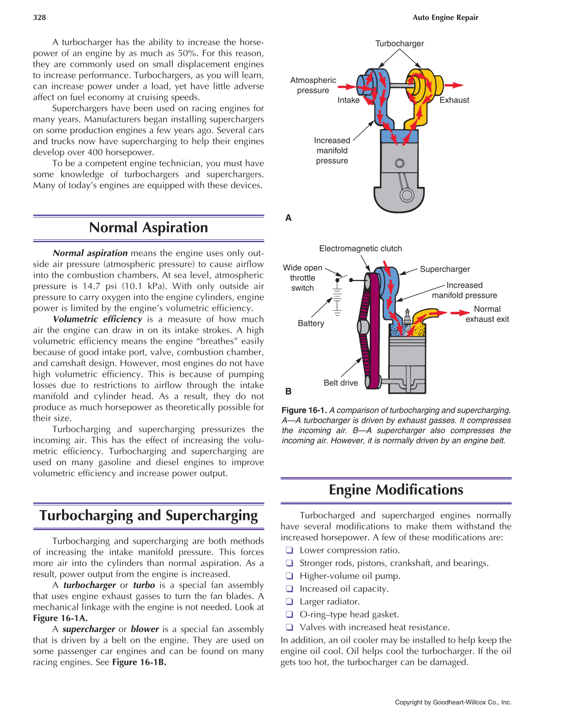 Auto Engine Repair, 6th Edition page 328
