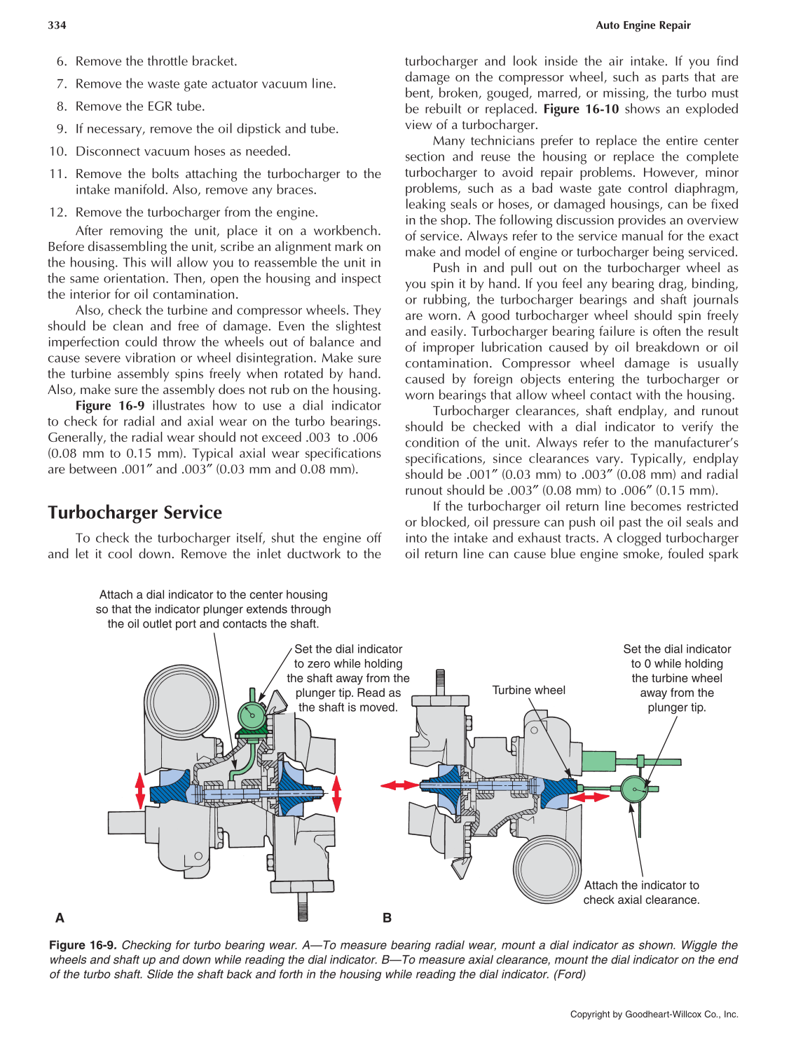 Auto Engine Repair, 6th Edition page 334