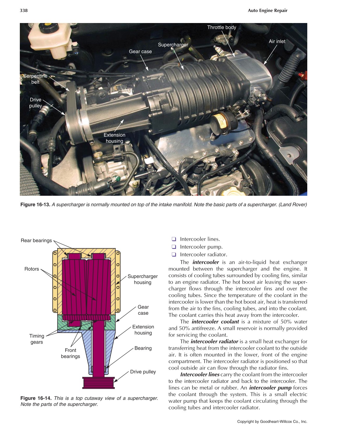 Auto Engine Repair, 6th Edition page 338