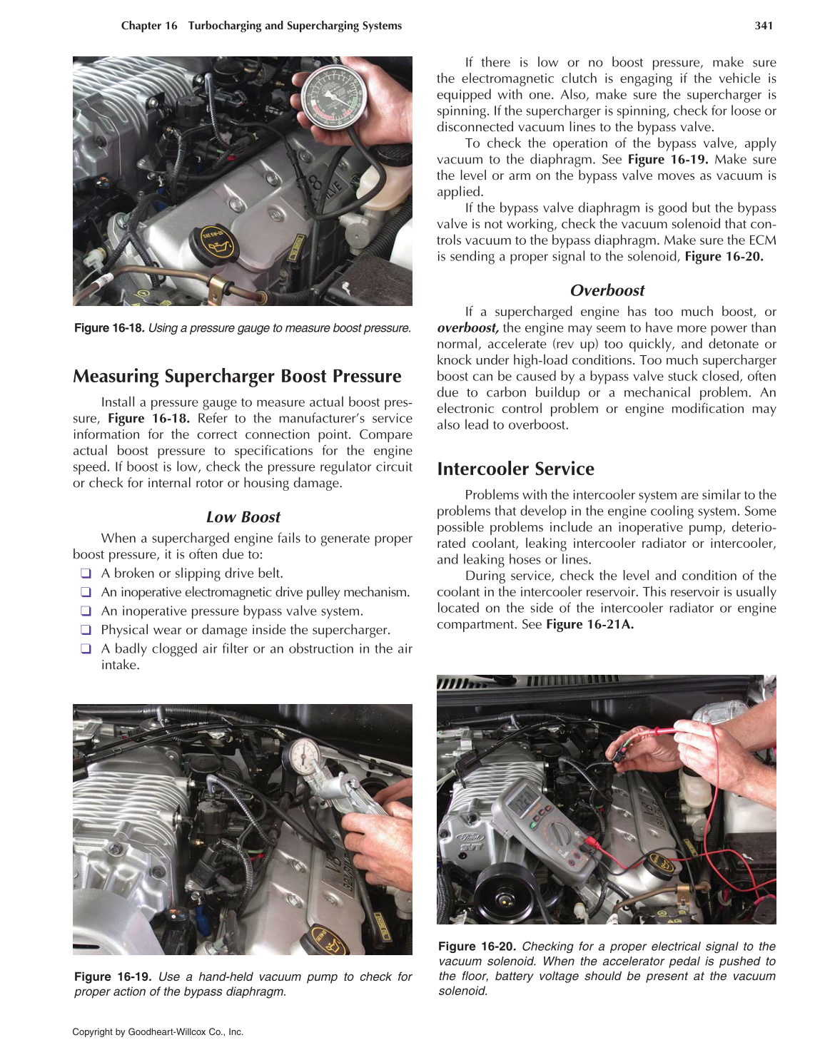 Auto Engine Repair, 6th Edition page 341