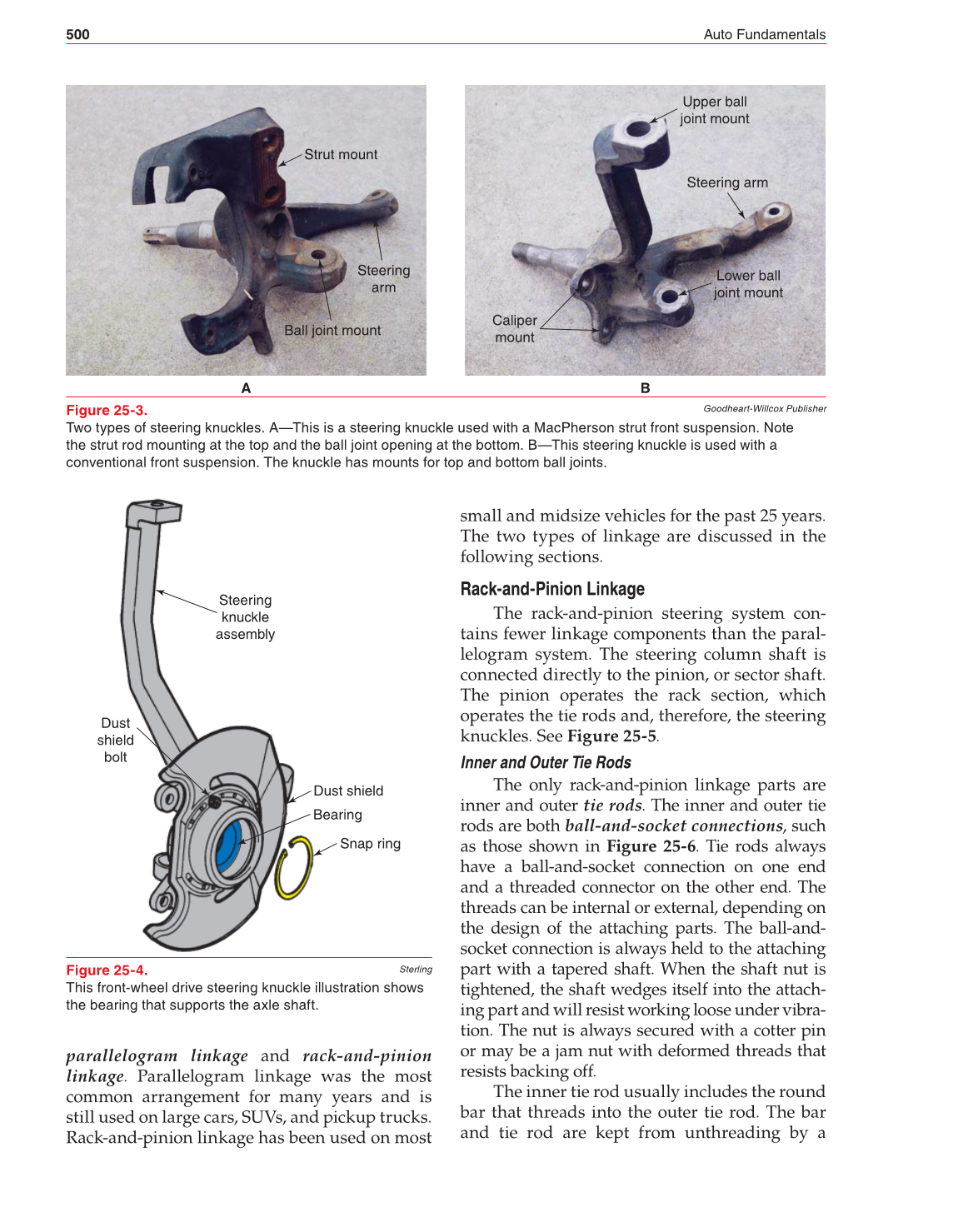 Auto Fundamentals, 11th Edition page 500