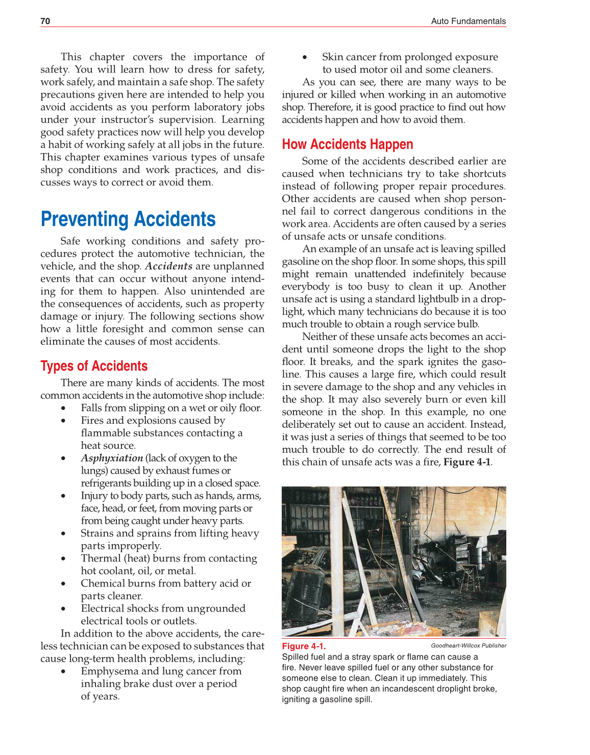 Auto Fundamentals, 11th Edition page 70