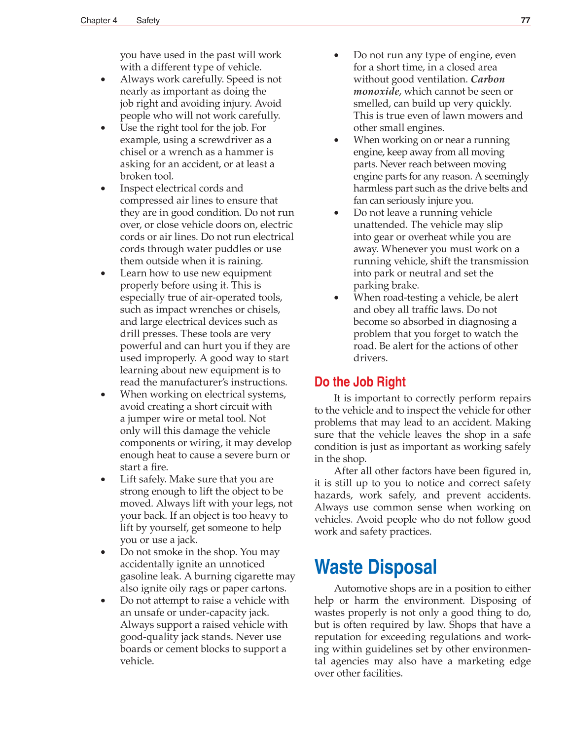 Auto Fundamentals, 11th Edition page 77