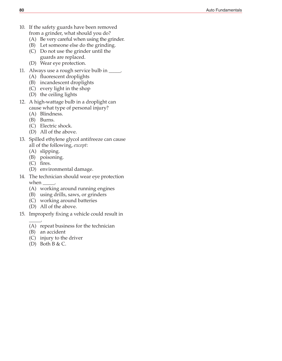 Auto Fundamentals, 11th Edition page 80