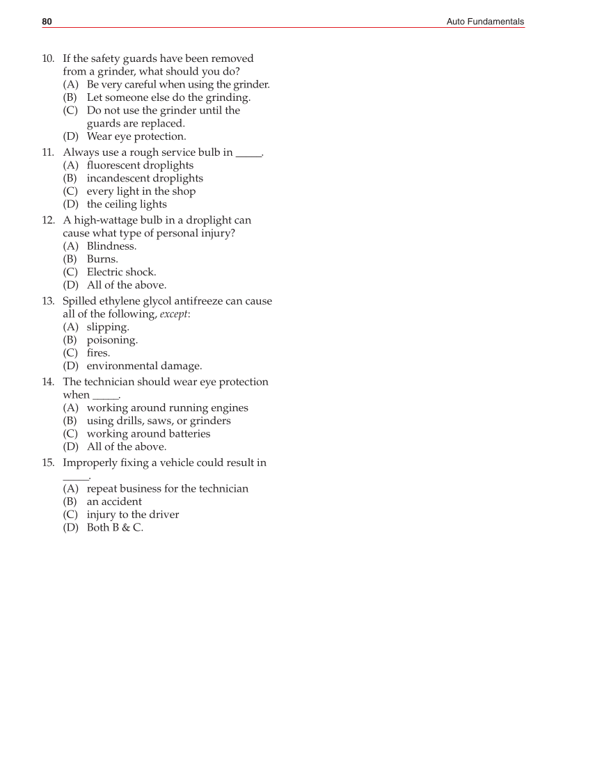 Auto Fundamentals, 11th Edition page 80